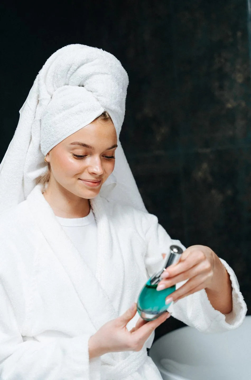 Amethyst Quartz Infused Face Mist — spa setting