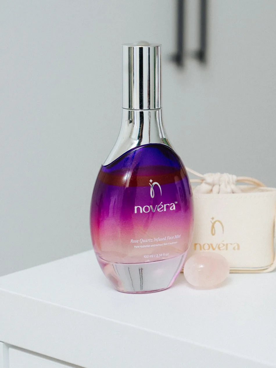 Rose Quartz Infused Face Mist — 100 mL bottle, front